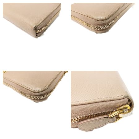  PRADA プラダ ラウンド 長財布 サフィアーノ 1ML506 ピンク