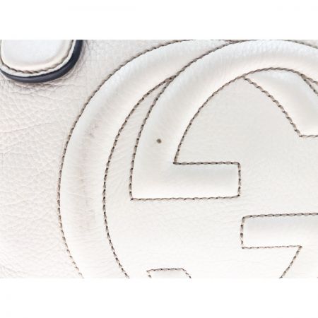  GUCCI グッチ ソーホー トートバッグ フリンジ 282307 ベージュ