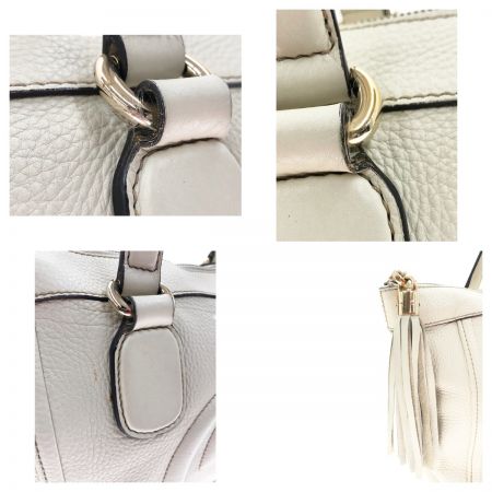  GUCCI グッチ ソーホー トートバッグ フリンジ 282307 ベージュ