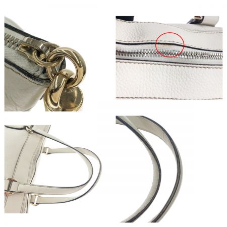  GUCCI グッチ ソーホー トートバッグ フリンジ 282307 ベージュ