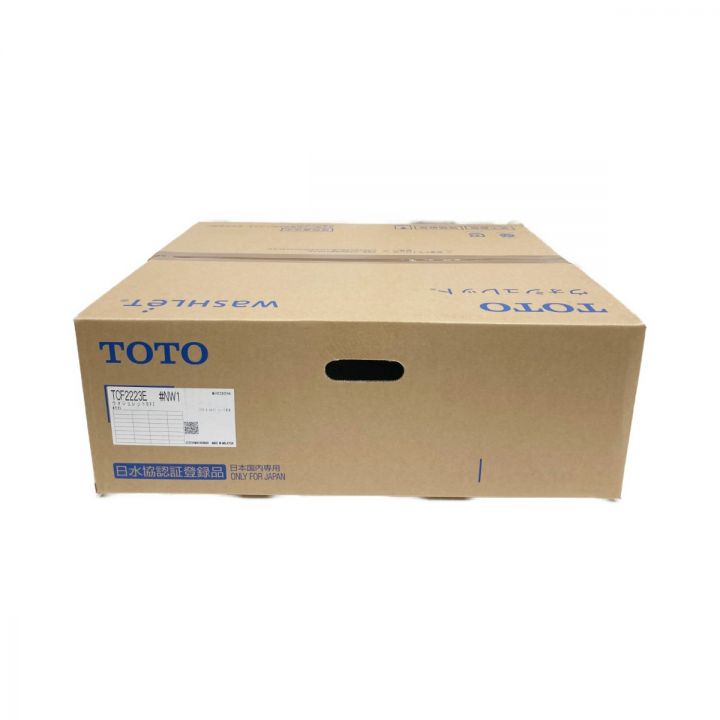 TOTO トートー 温水洗浄便座 ウォシュレット TCF2223E #NW1 ホワイト 未開封品｜中古｜なんでもリサイクルビッグバン