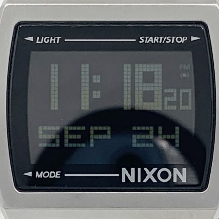  NIXON ニクソン BASE ベース クォーツ 腕時計 シルバー