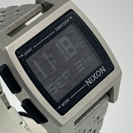  NIXON ニクソン BASE ベース クォーツ 腕時計 シルバー
