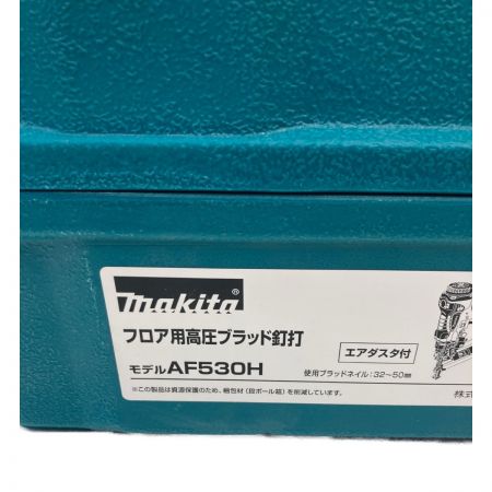 中古】 MAKITA マキタ フロア用高圧ブラッド釘打 AF530H レッド B