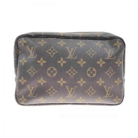  LOUIS VUITTON ルイヴィトン モノグラム トゥルース トワレット23 ポーチ M47524 ブラウン