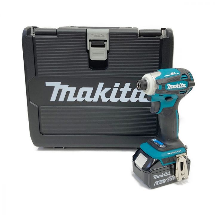 MAKITA マキタ 充電式インパクトドライバ 18V 6.0Ah TD172DRGX ブルー 未使用品｜中古｜なんでもリサイクルビッグバン