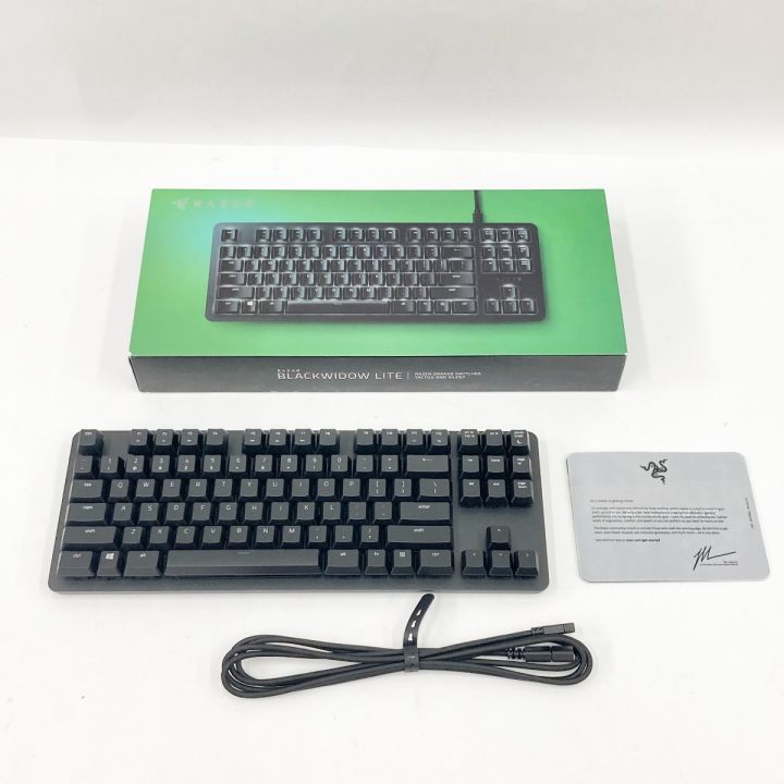 Razer レイザー メカニカルキーボード オレンジ軸 ゲーミングキーボード RZ03-0264｜中古｜なんでもリサイクルビッグバン