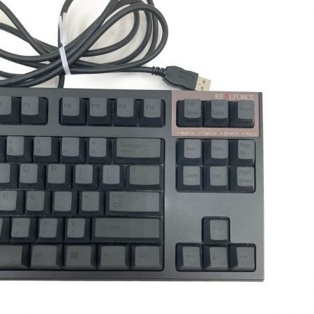 中古】 REALFORCE テンキーレス USB ゲーミング キーボード R2TLS-USV