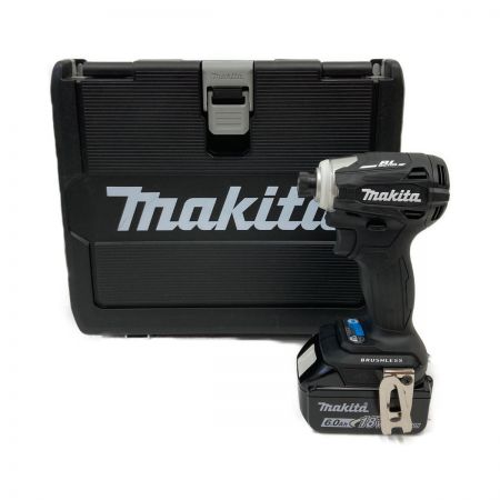  MAKITA マキタ 充電式インパクトドライバ 18V 6.0Ah TD172DRGX ブラック 未使用品