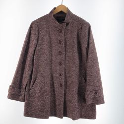 〇〇 Leilian レリアン レディース コートサイズ13+ パープル Bランク