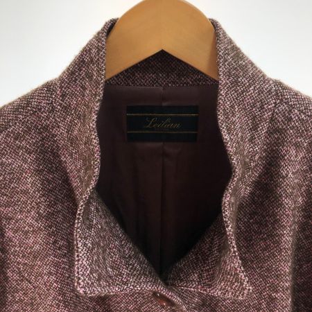  Leilian レリアン レディース コートサイズ13+ パープル