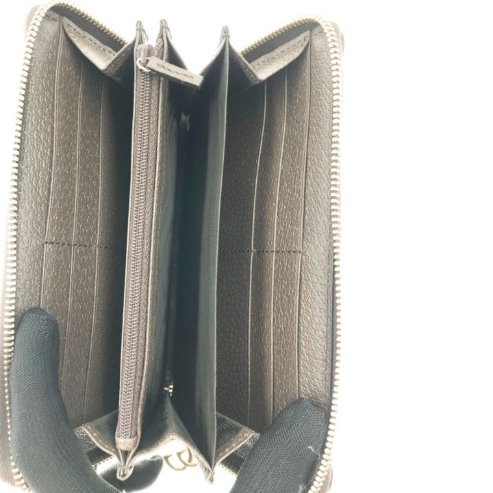 月初セール‼️グッチ オフィディア GG ジップアラウンドウォレット 523154 GUCCI グッチ 財布 長財布 523154 96IWG ベージュ×エボニー