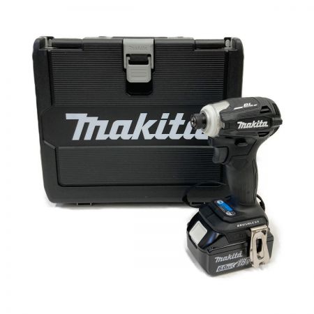  MAKITA マキタ 充電式インパクトドライバ 18V 6.0Ah TD172DRGX ブラック 未使用品