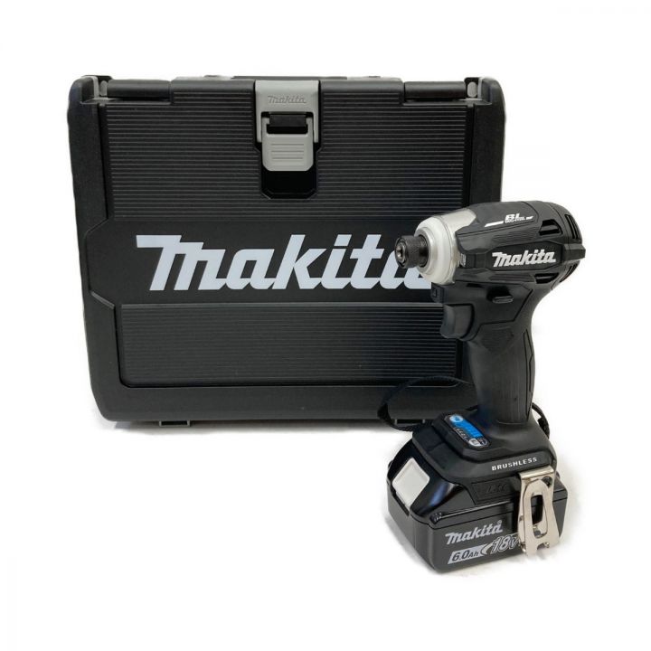 MAKITA マキタ 充電式インパクトドライバ 18V 6.0Ah TD172DRGX ブラック 未使用品｜中古｜なんでもリサイクルビッグバン