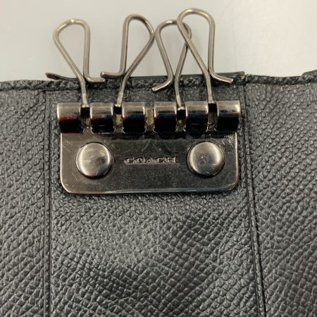  COACH コーチ 5連 キーケース １連欠品 F26100 ブラック