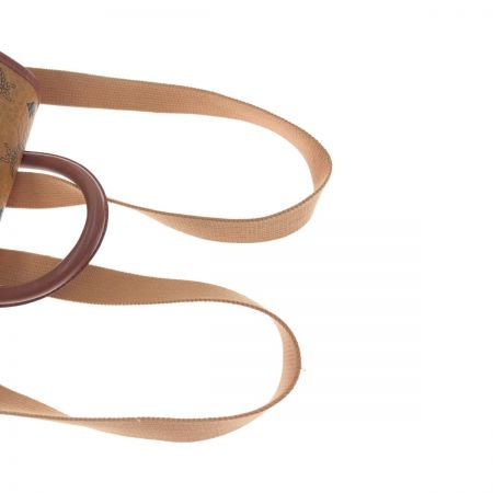  MCM エムシーエム ハートプレート ヴィンテージ リュック ブラウン