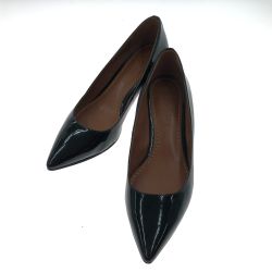 〇〇 COACH コーチ レディース パンプス US5C FG1498 ブラック Bランク