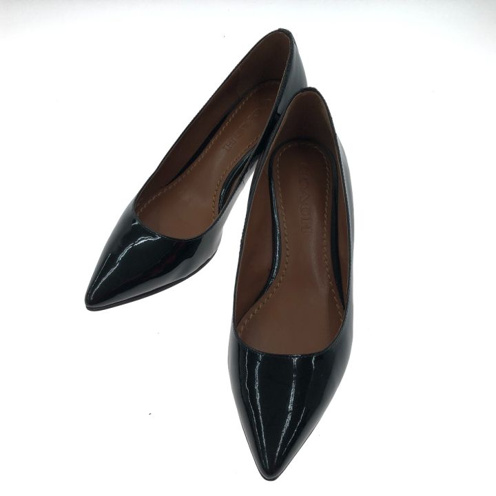 COACH コーチ パンプス ブラック