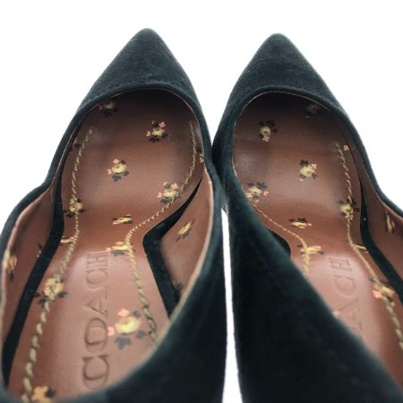  COACH コーチ レディース パンプス US5.5C G1808 ブラック
