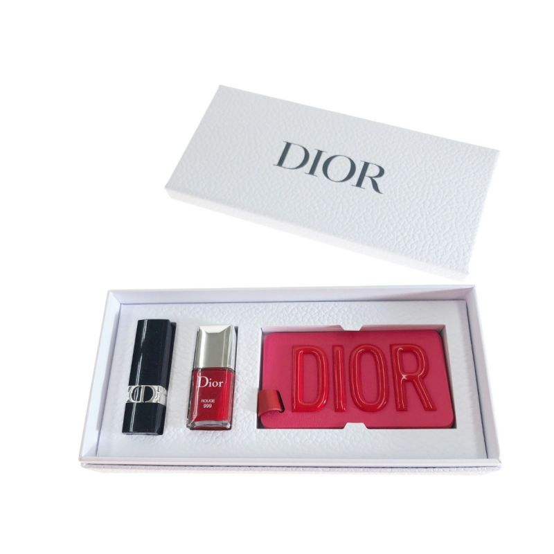 中古】 Christian Dior クリスチャンディオール ラゲージ タグ セット