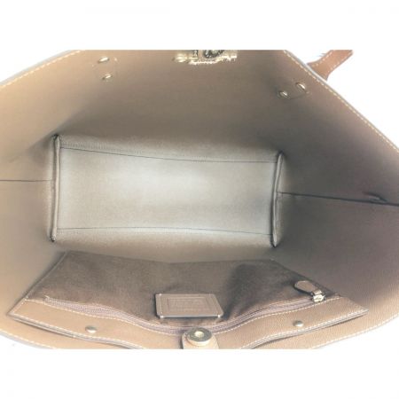  COACH コーチ シグネチャー トートバッグ F76636 ブラウン