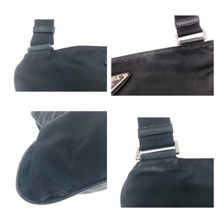  PRADA プラダ ナイロン ショルダーバッグ  ブラック