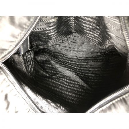 PRADA プラダ ナイロン ショルダーバッグ  ブラック