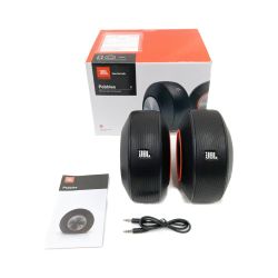 〇〇 JBL ジェー・ビー・エル Pebbles バスパワードスピーカー JBLPEBBLESBLKJN Aランク