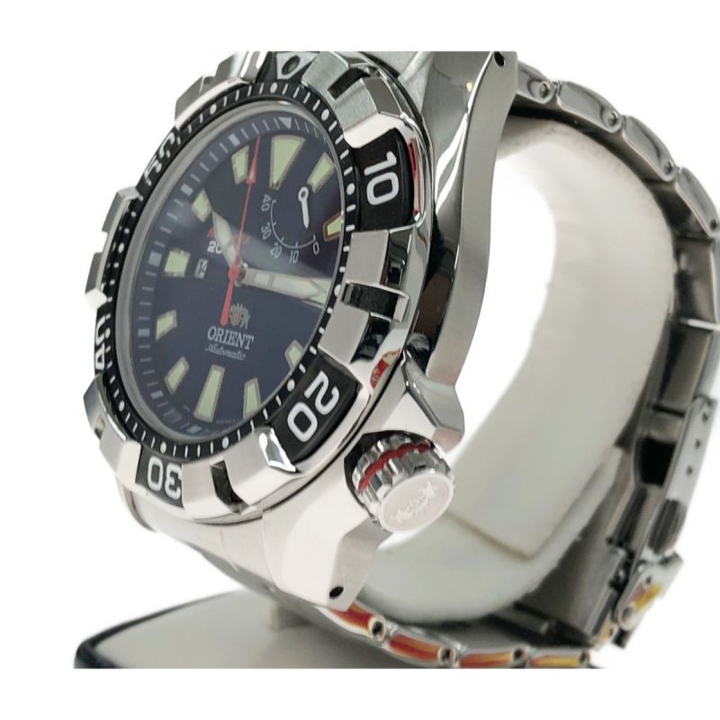 EL03-D0-Bオリエント  腕時計 ダイバーズウォッチ  エムフォース  シルバー 時計