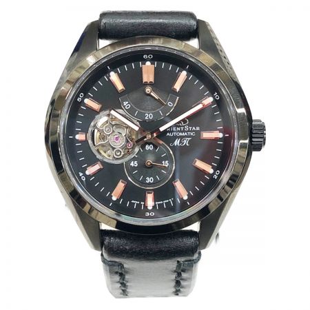 ORIENT オリエント ORIENTSTAR オリエントスター 自動巻 ソメスサドルモデル 腕時計 SDK02003B0 ブラック Bランク