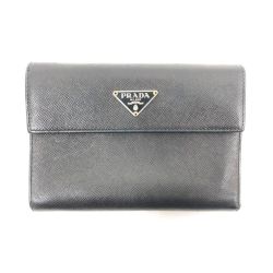 〇〇 PRADA プラダ サフィアーノ 3つ折り財布 M510A Bランク
