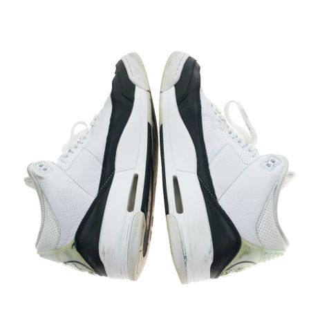 NIKE ナイキ スニーカー AIR JORDAN 3 RETRO SP NIKE×Fragment Design 28.5cm DA3595-100 ホワイト×ブラック