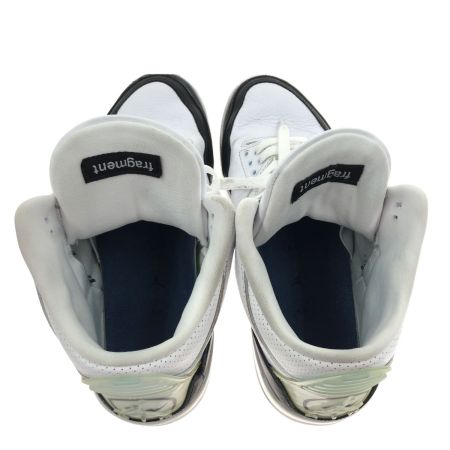  NIKE ナイキ スニーカー AIR JORDAN 3 RETRO SP NIKE×Fragment Design 28.5cm DA3595-100 ホワイト×ブラック