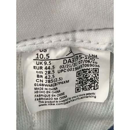  NIKE ナイキ スニーカー AIR JORDAN 3 RETRO SP NIKE×Fragment Design 28.5cm DA3595-100 ホワイト×ブラック