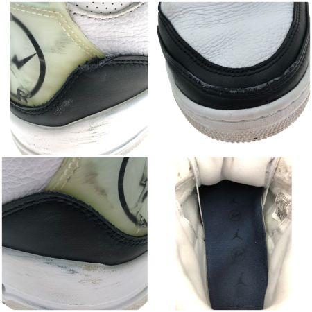  NIKE ナイキ スニーカー AIR JORDAN 3 RETRO SP NIKE×Fragment Design 28.5cm DA3595-100 ホワイト×ブラック