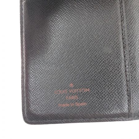 中古】 LOUIS VUITTON ルイヴィトン ダミエ アジェンダ PM 手帳カバー