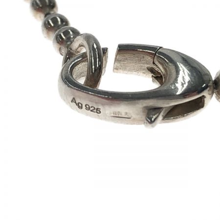  GUCCI グッチ インターロッキングG ハート ペンダント ネックレス シルバー