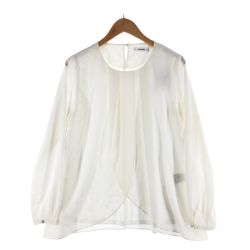 〇〇 PINORE ピノーレ レディース シャツ ブラウス サイズ38 ホワイト Aランク