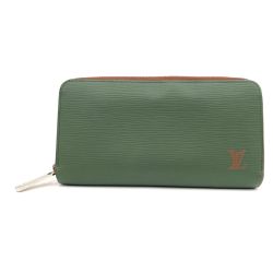 〇〇 LOUIS VUITTON ルイヴィトン エピ ジッピーウォレット 長財布 M60310 グリーン Bランク