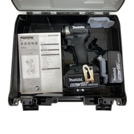  MAKITA マキタ 充電式インパクトドライバ TD173DXB ブラック 未使用品