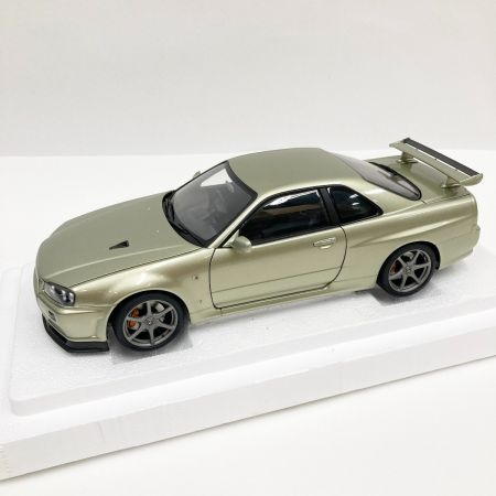  AUTOart NISSAN SKYLINE GT-R R34 V-SPEC Ⅱ ミレニアムジェイド 1/18 77404