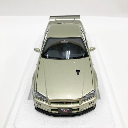  AUTOart NISSAN SKYLINE GT-R R34 V-SPEC Ⅱ ミレニアムジェイド 1/18 77404