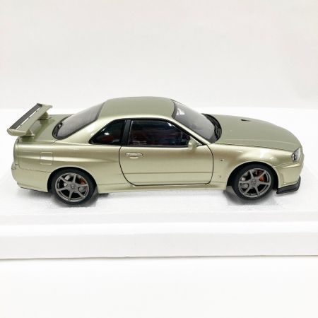  AUTOart NISSAN SKYLINE GT-R R34 V-SPEC Ⅱ ミレニアムジェイド 1/18 77404