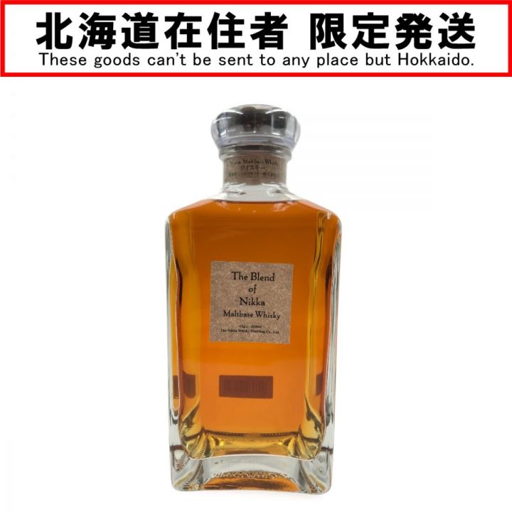 北海道内限定発送】 NIKKA WHISKY ニッカウイスキー The Blend of Nikka ザ ブレンド オブ ニッカ ジャパニーズ  ウイスキー 古酒 未開栓｜中古｜なんでもリサイクルビッグバン