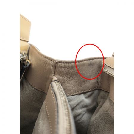  GUCCI グッチ エナメルGG メイフェア ボウディテール トートバッグ 257612 ベージュ