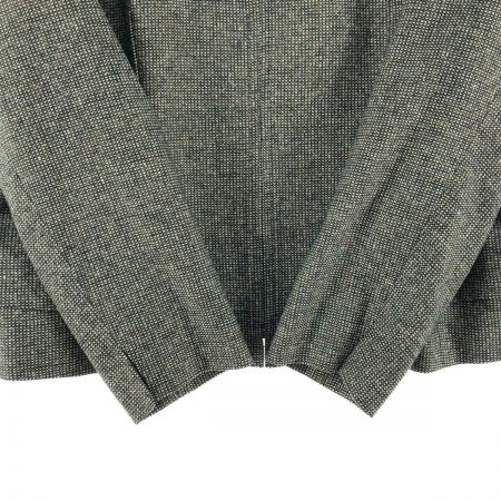  Leilian レリアン レディース スーツ ジップアップジャケット サイズ13+ オリーブ