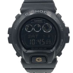 〇〇 CASIO カシオ G-SHOCK タフソーラー Gｗ－6900BC ブラック メンズ 腕時計 Bランク