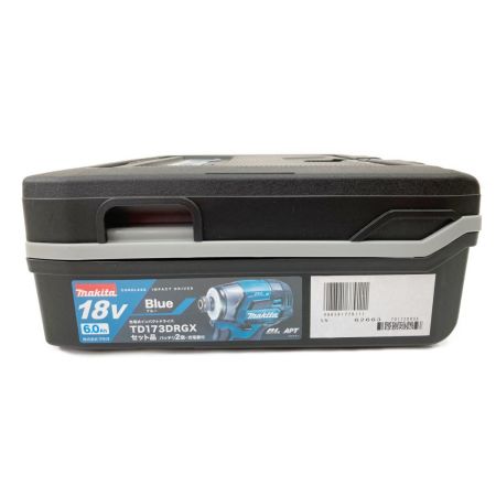  MAKITA マキタ 充電式インパクトドライバ 18v 6.0Ah TD173DRGX ブルー 未使用品
