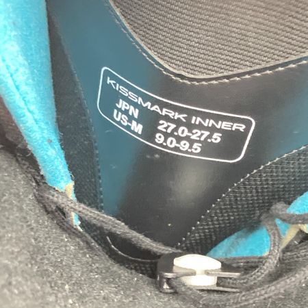  KissMark キスマーク ジェネラス GENEROUS 09 27.5cm GENEROUS09 ブラック×スカイブルー x ブルー スノーボード ブーツ