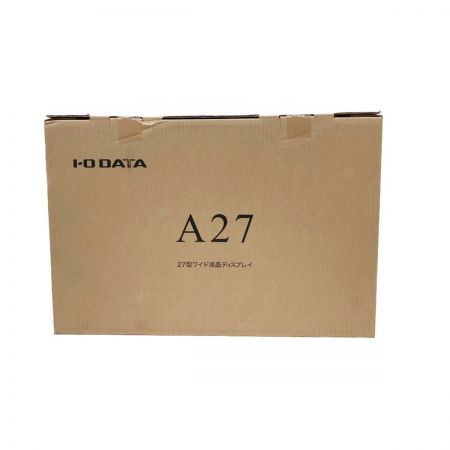  IO DATA アイオーデータ 27型ワイド 液晶ディスプレイ モニター EX-LDH271DB 未開封品 